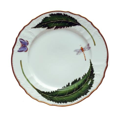 Anna Weatherley Green Leaf Dinner Plate