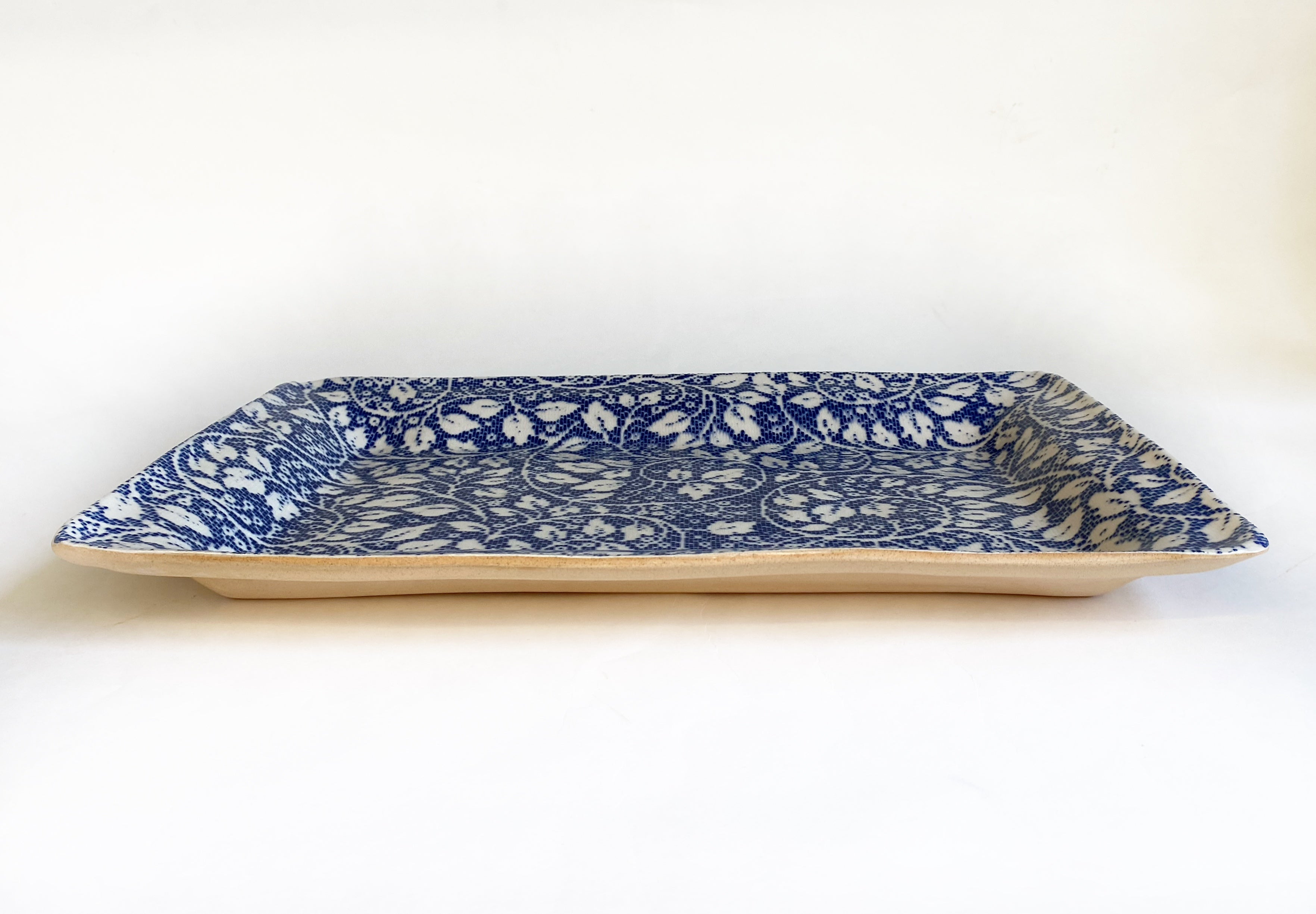 Cobalt Large Party Platter