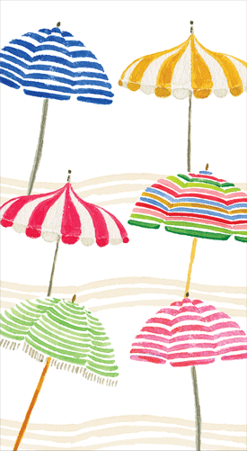 Beach Umbrella Paper Napkins