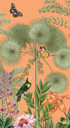 Paradise Garden Guest Towel