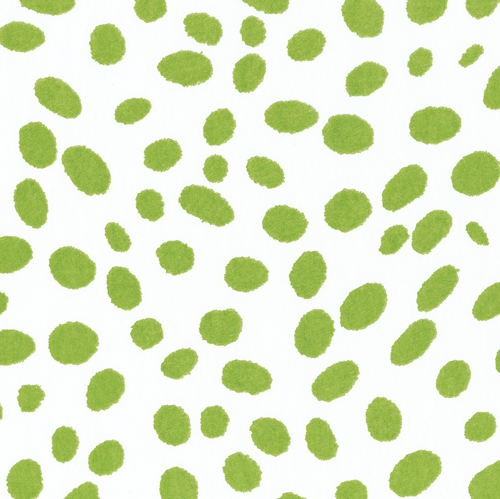 Spots Green Luncheon Napkin