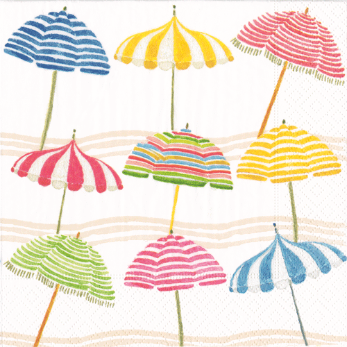 Beach Umbrella Paper Napkins