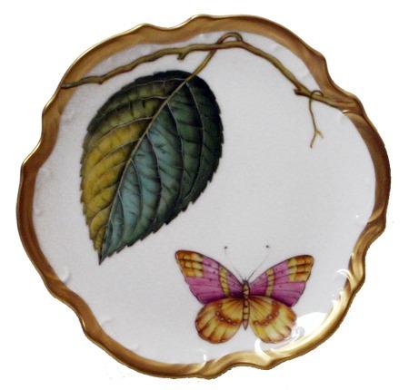 Anna Weatherley Antique Forest Leaves Bread & Butter Plate