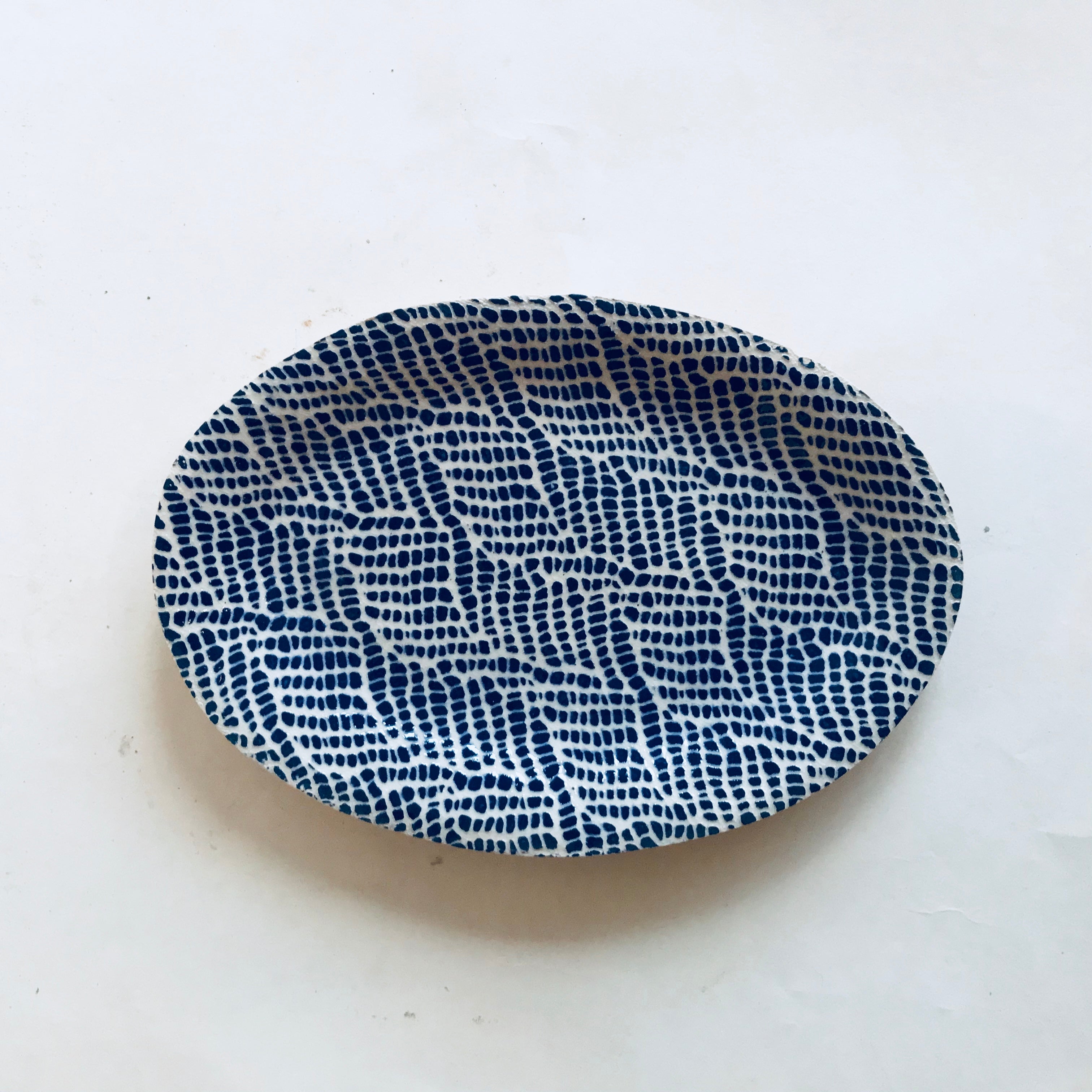 Cobalt Petite Oval Platter