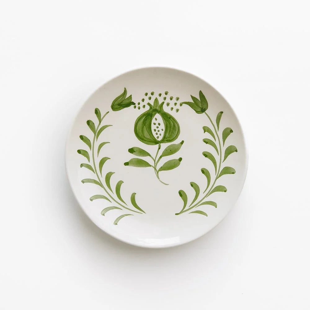 Pomegranate Appetizer Plates Set of 4