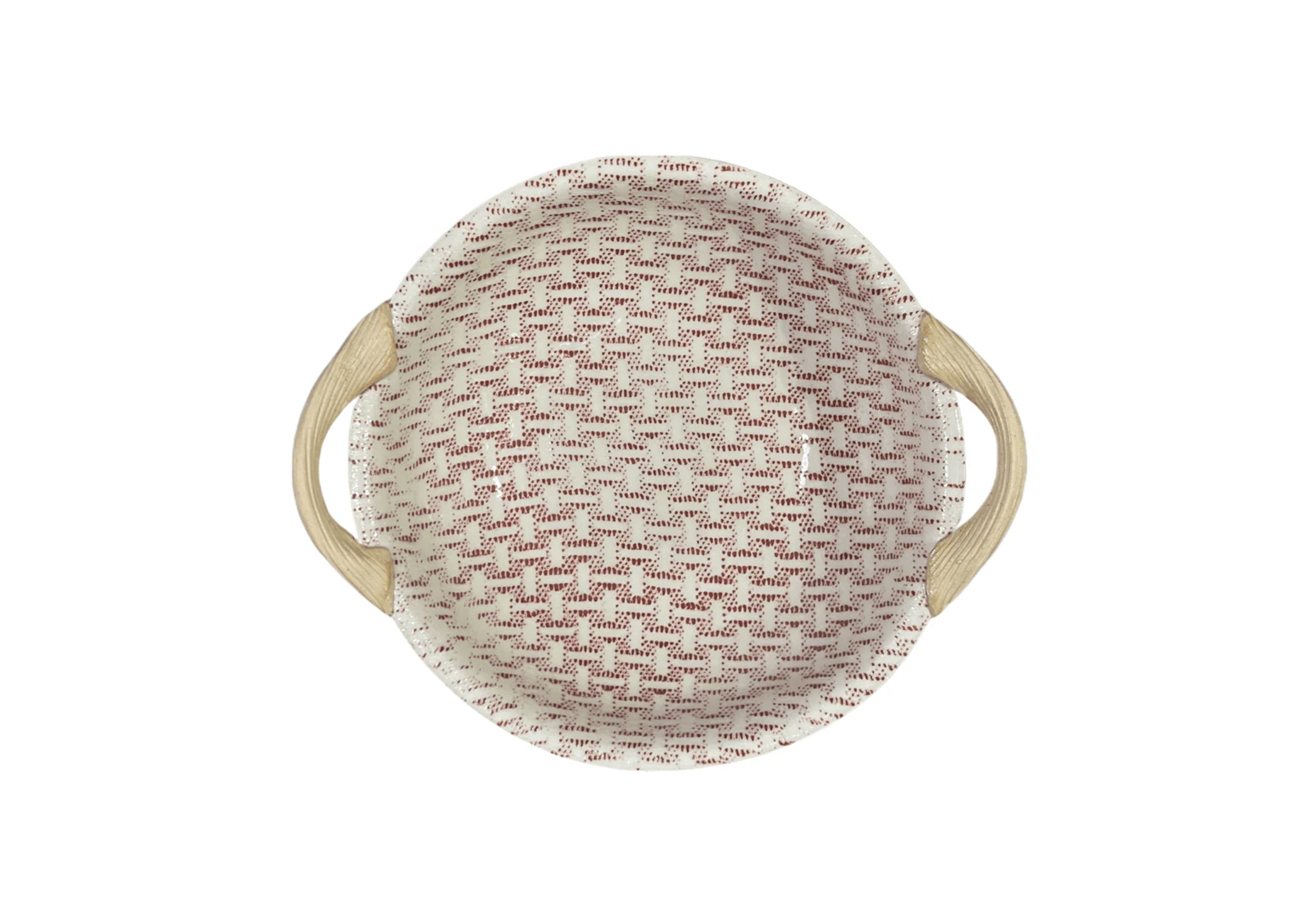 Poppy Vegetable Bowl w/Handles 9"