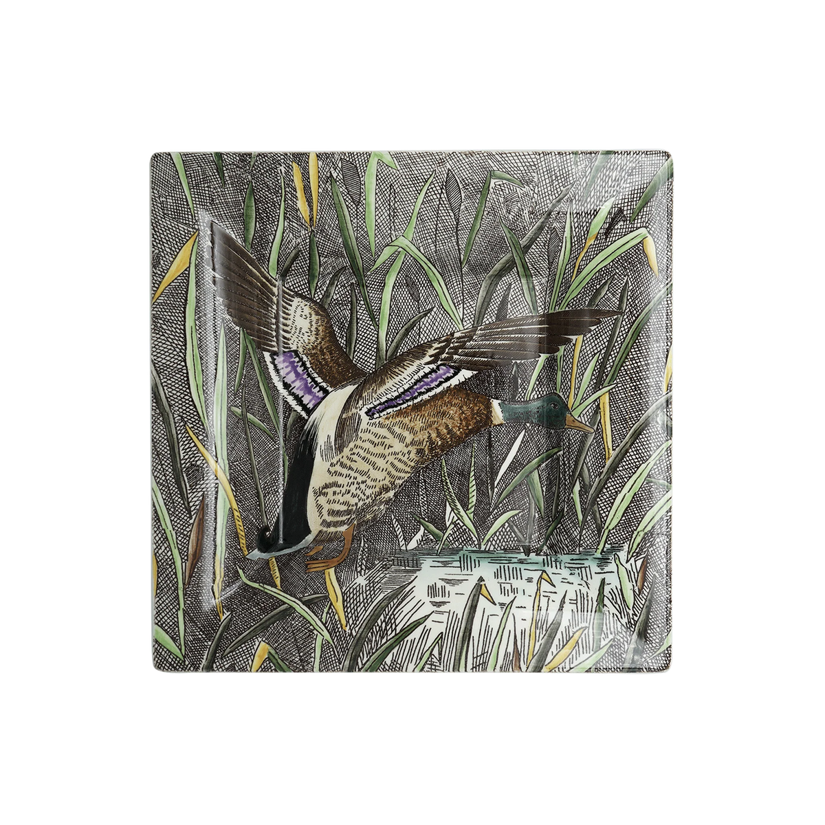 Rambouillet Square Tray - Duck XL