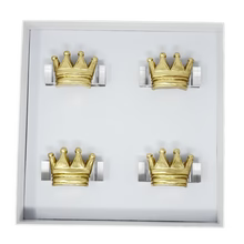 King’s Crown Napkin Ring - Set of 4