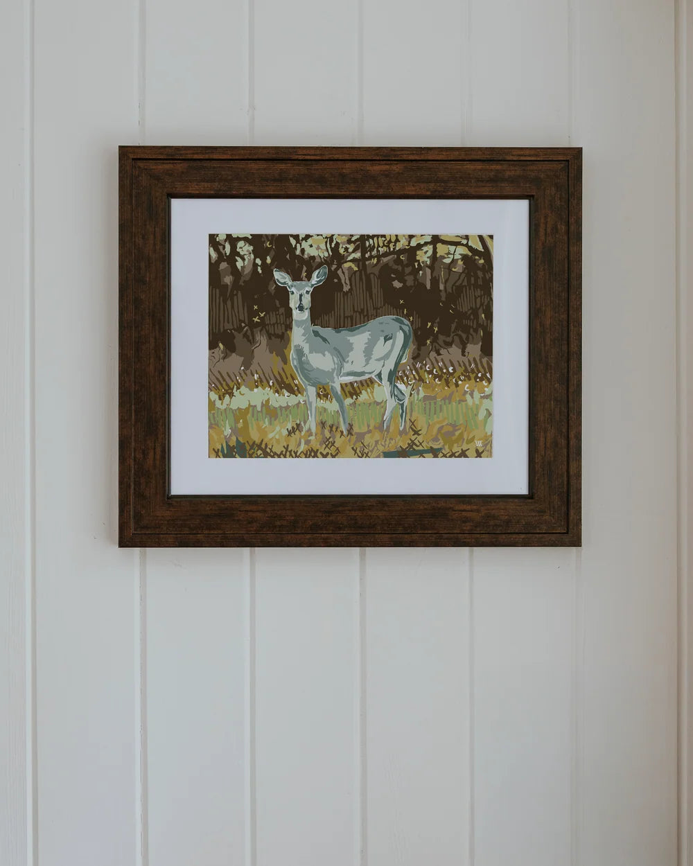 Alert at Golden Hour Framed Print