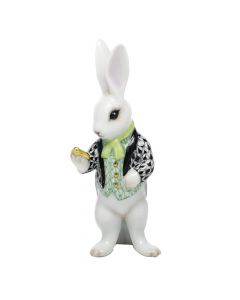 White Rabbit 1.5"l X 4"h