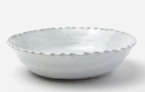 Adina Antique White Serving Bowl