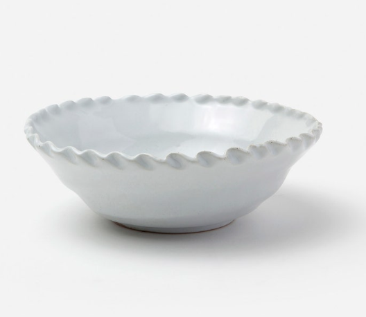 Adina Antique White Serving Bowl