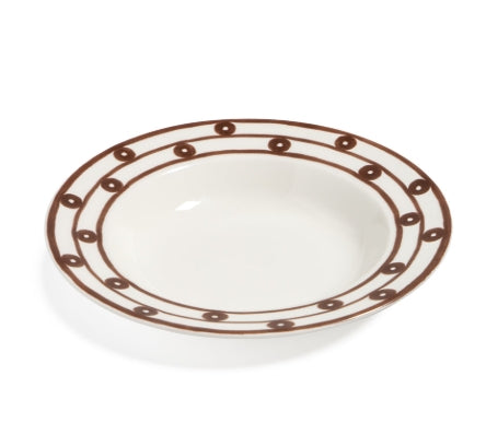 Kyma Brown Soup Plate
