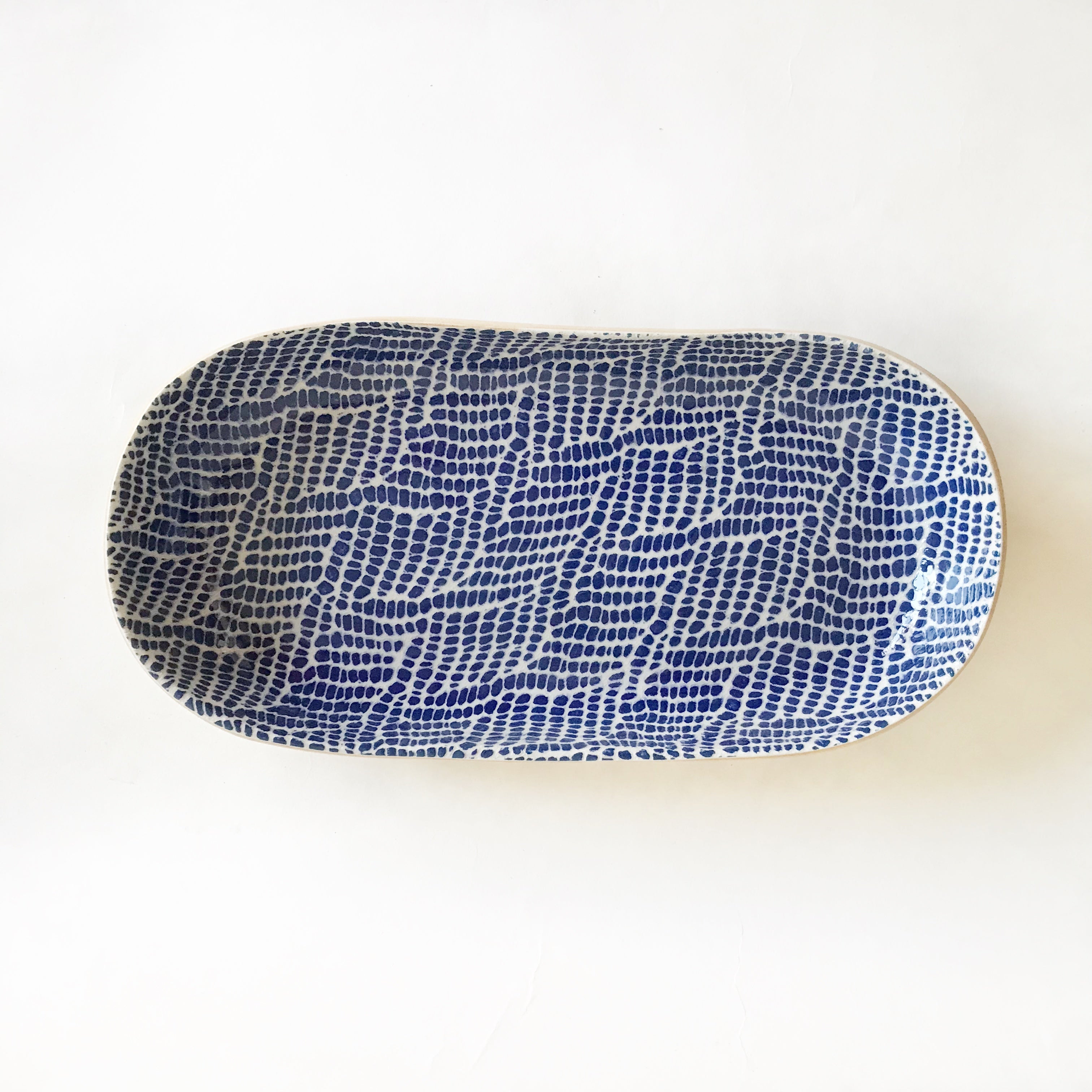 Cobalt Small Canape Platter