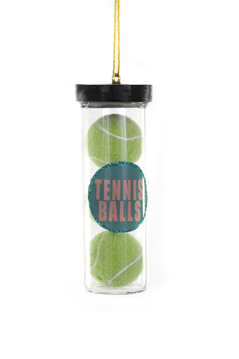 Canister of Tennis Ball Ornament