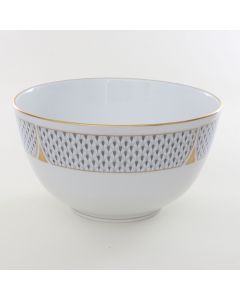 Art Deco Gray Round Bowl