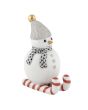 Skiing Snowman