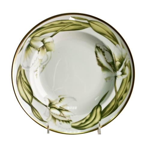 Anna Weatherley White Tulips Rim Soup