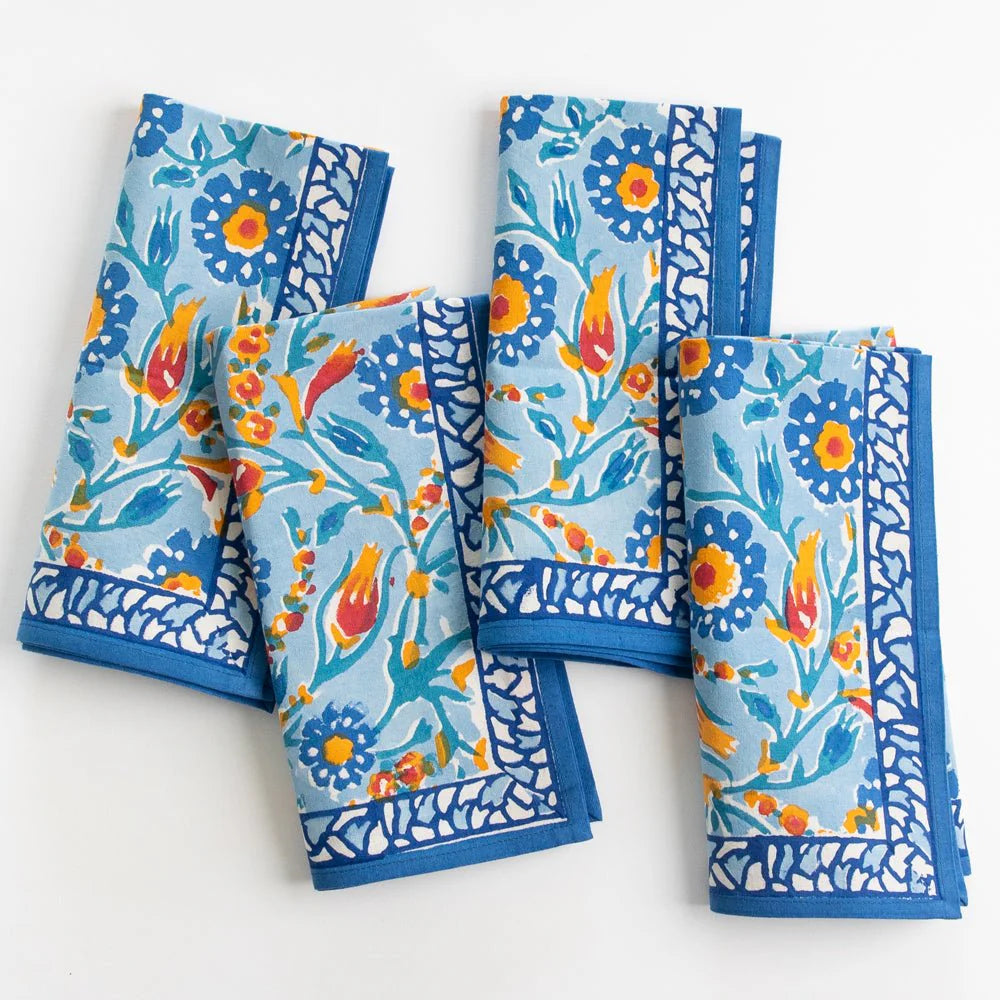 Iznik Blue Napkin | Set of 4