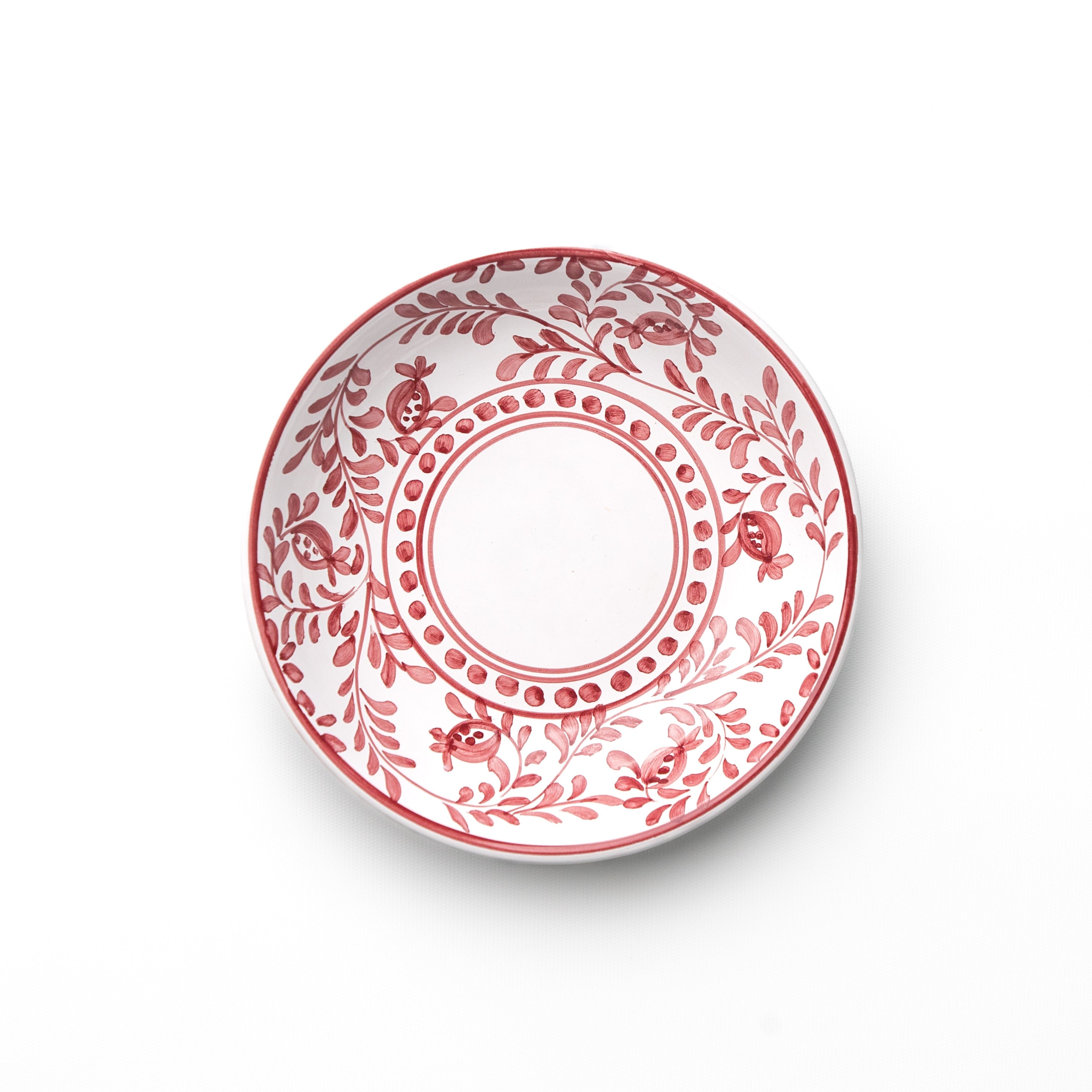 Pomegranate Scroll Pasta Bowl Set of 2