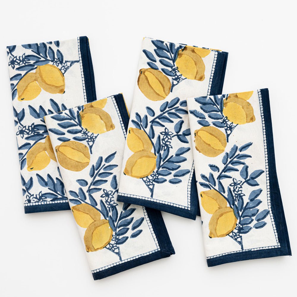 Lemon Vine Napkin | Set of 4