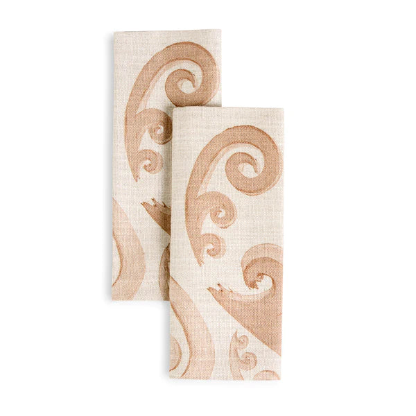 Athenee Peacock Napkins Set of 2