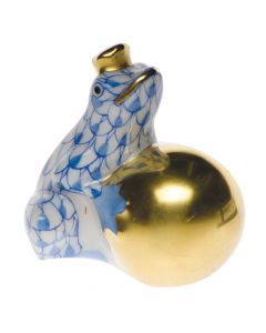 Frog With Crown  1.5"h