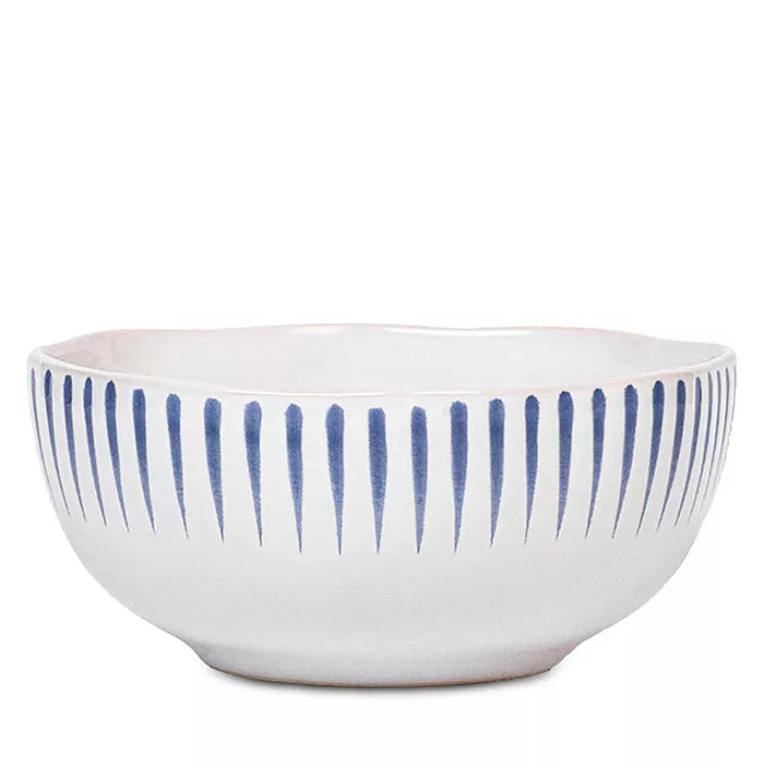 Sitio Stripe Delft Blue Cereal / Ice Cream Bowl