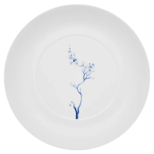 Cosmopolitan Blue Orchid Salad Plate, Cobalt Blue
