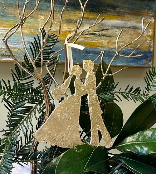 Bride and Groom Ornament