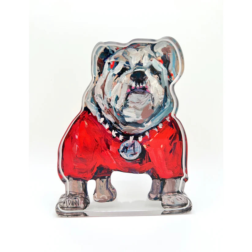 Georgia Acrylic Gameday Bulldog