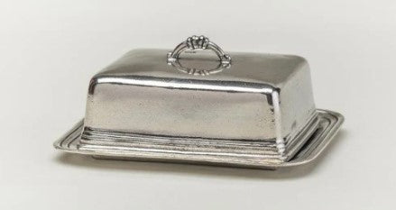 Legacy Pewter Covered Butter Dish
