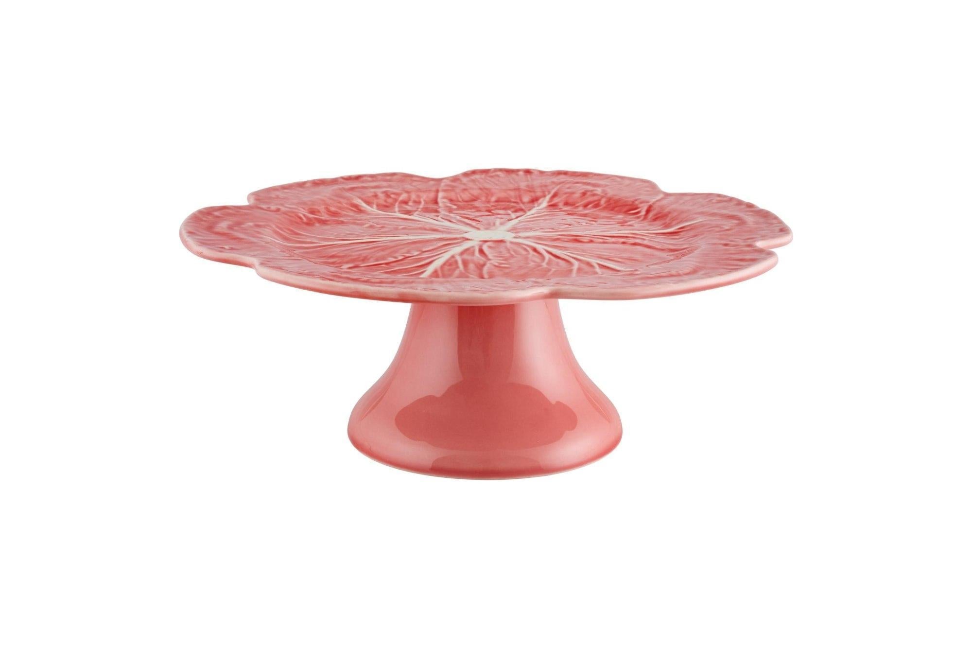 Cabbage Pink Cake Stand
