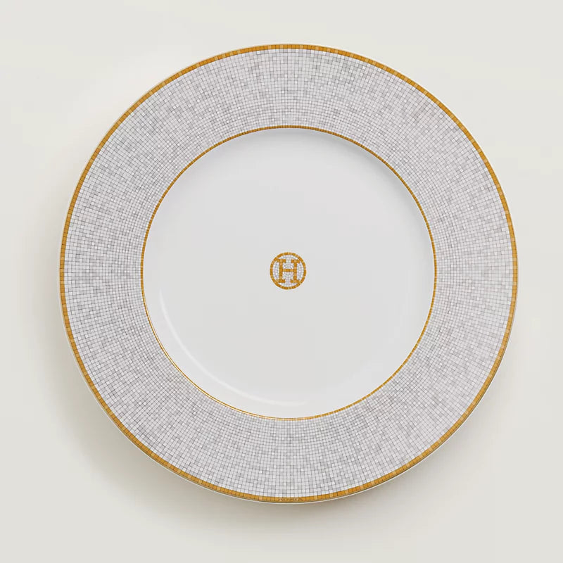 Mosaique Gold Presentation Plate
