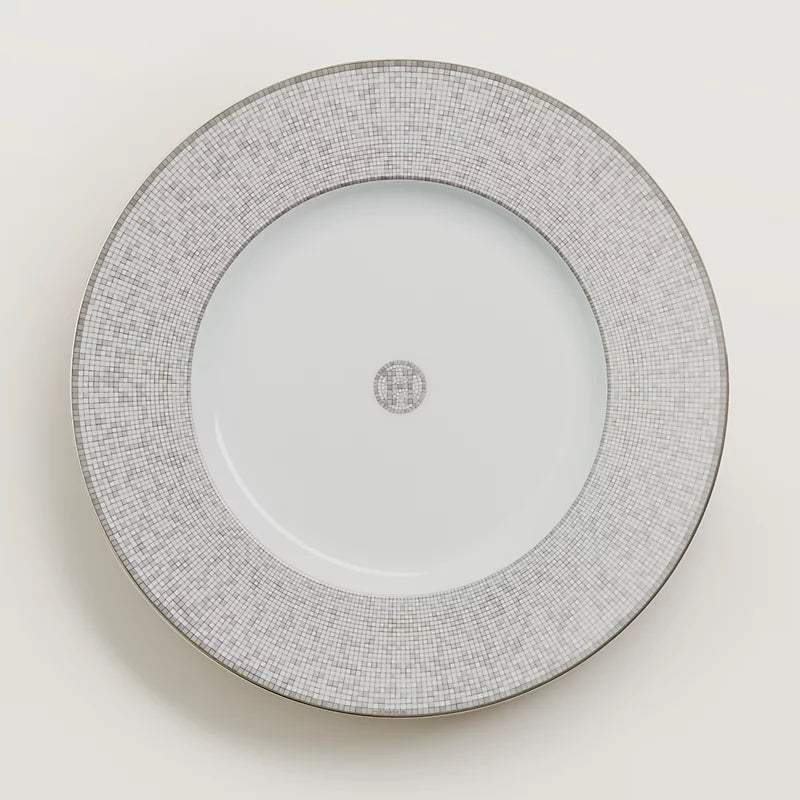 Mosaique Platinum Presentation Plate (Set of 2)