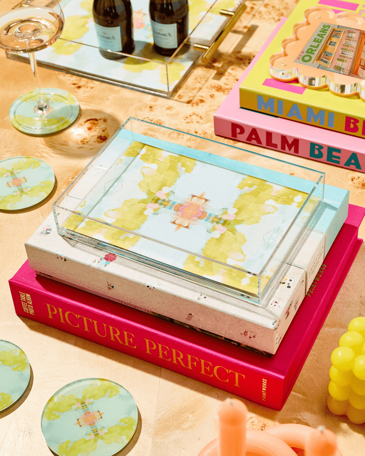 Printed Acrylic Tray Small