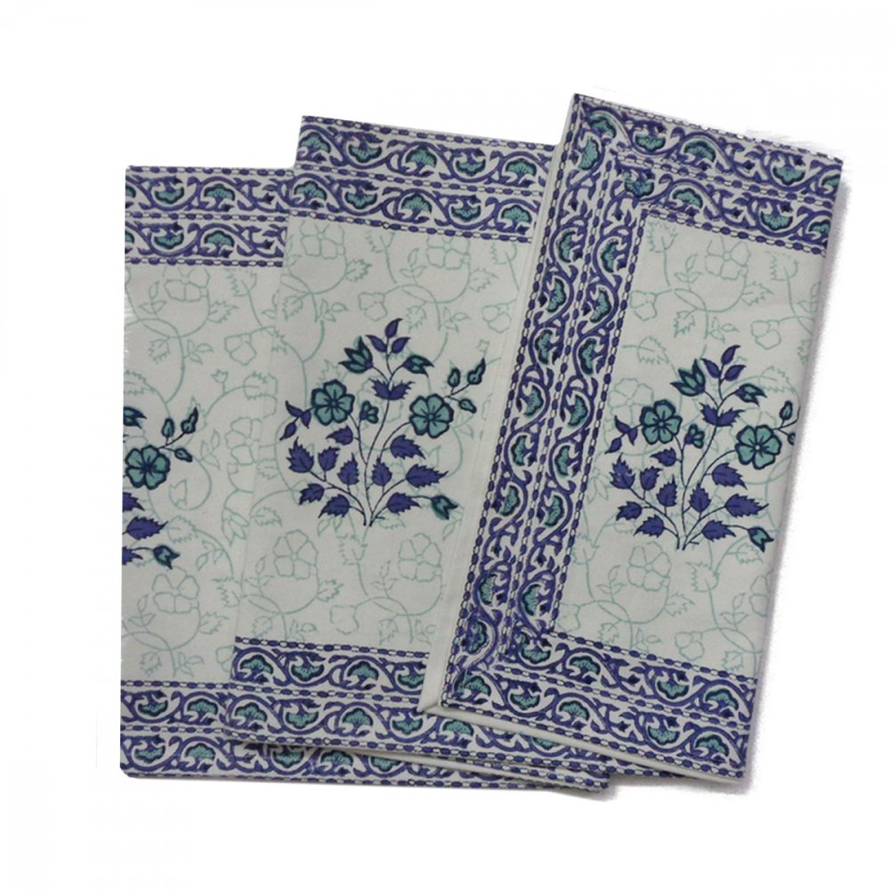 Indian Block Print Table Runner Long