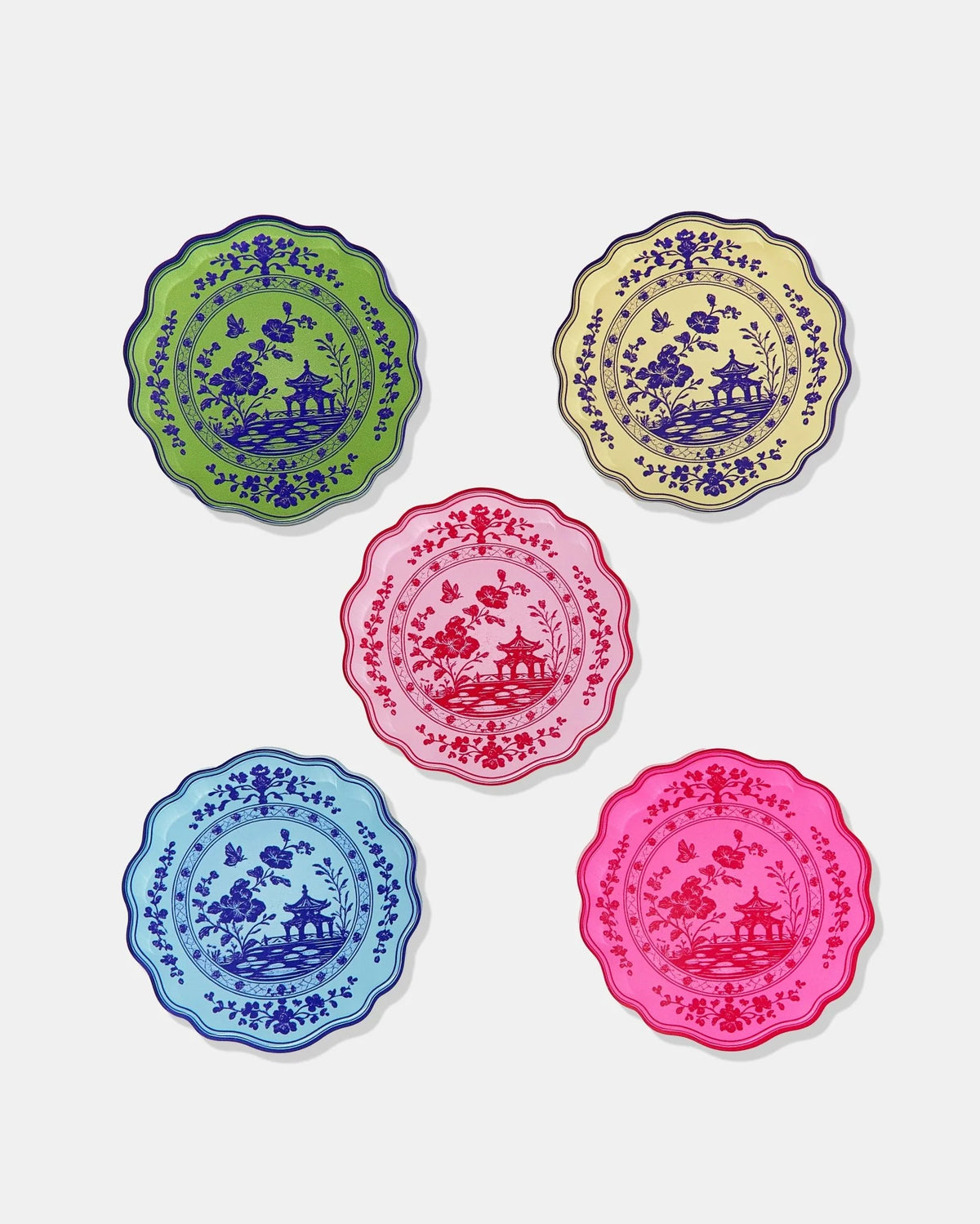 Garden Party Coasters Set of 5