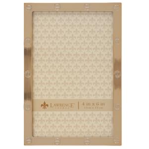 Polished Gold Metal Frame Screw Design