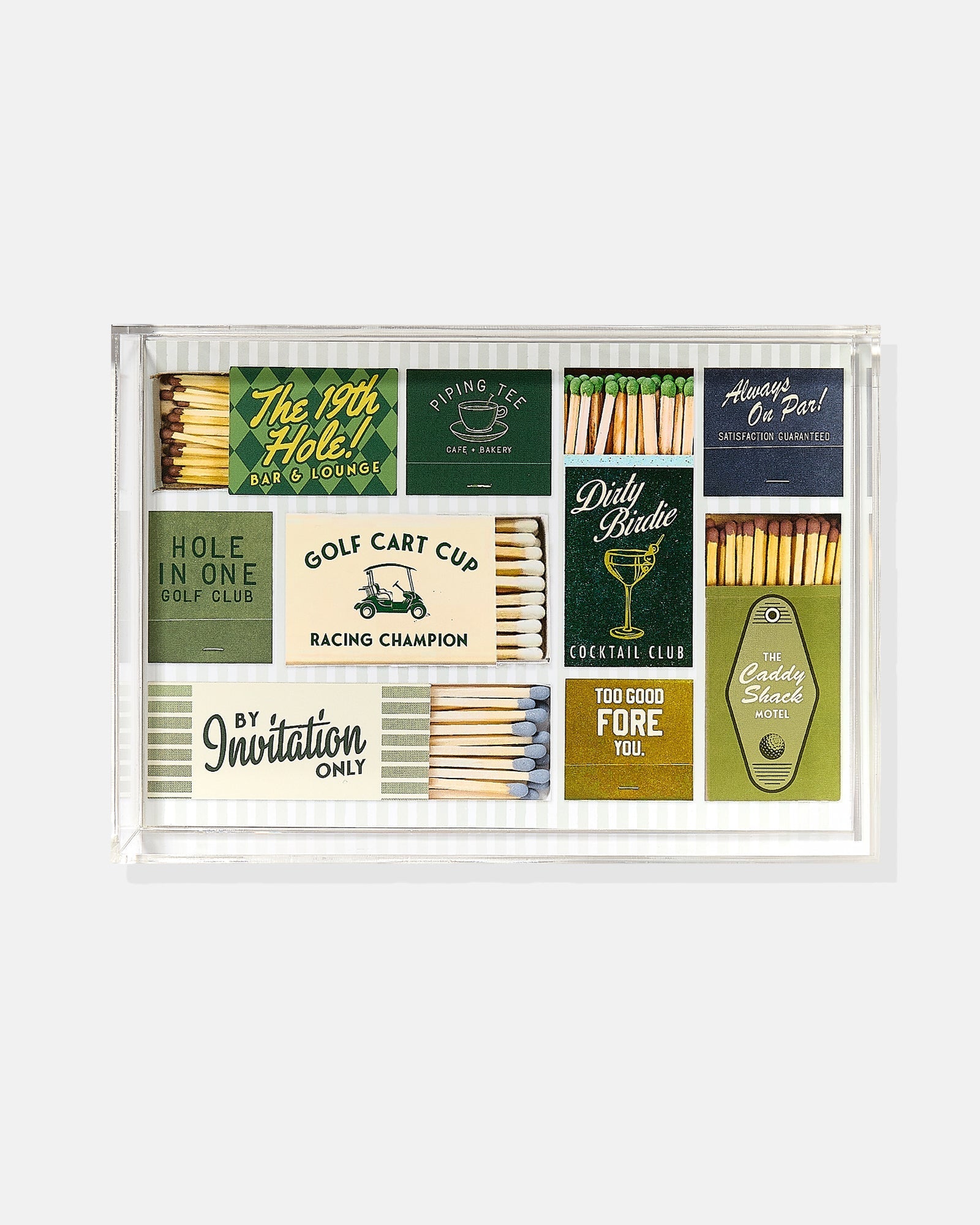 Golf Matchbook Tray Small