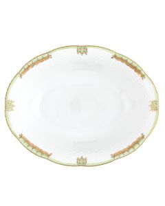 Princess Victoria Green Oval Vegetable Dish