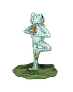 Yoga Frog In Tree Pose