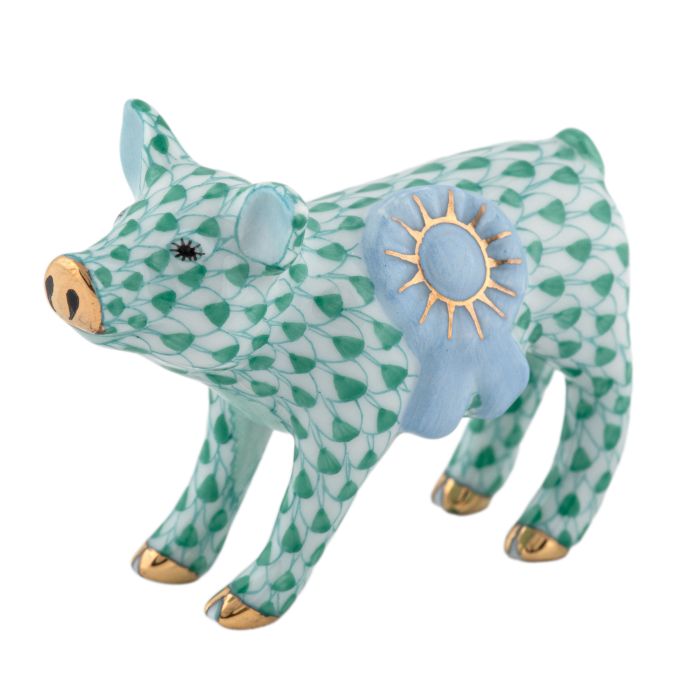 Blue Ribbon Pig