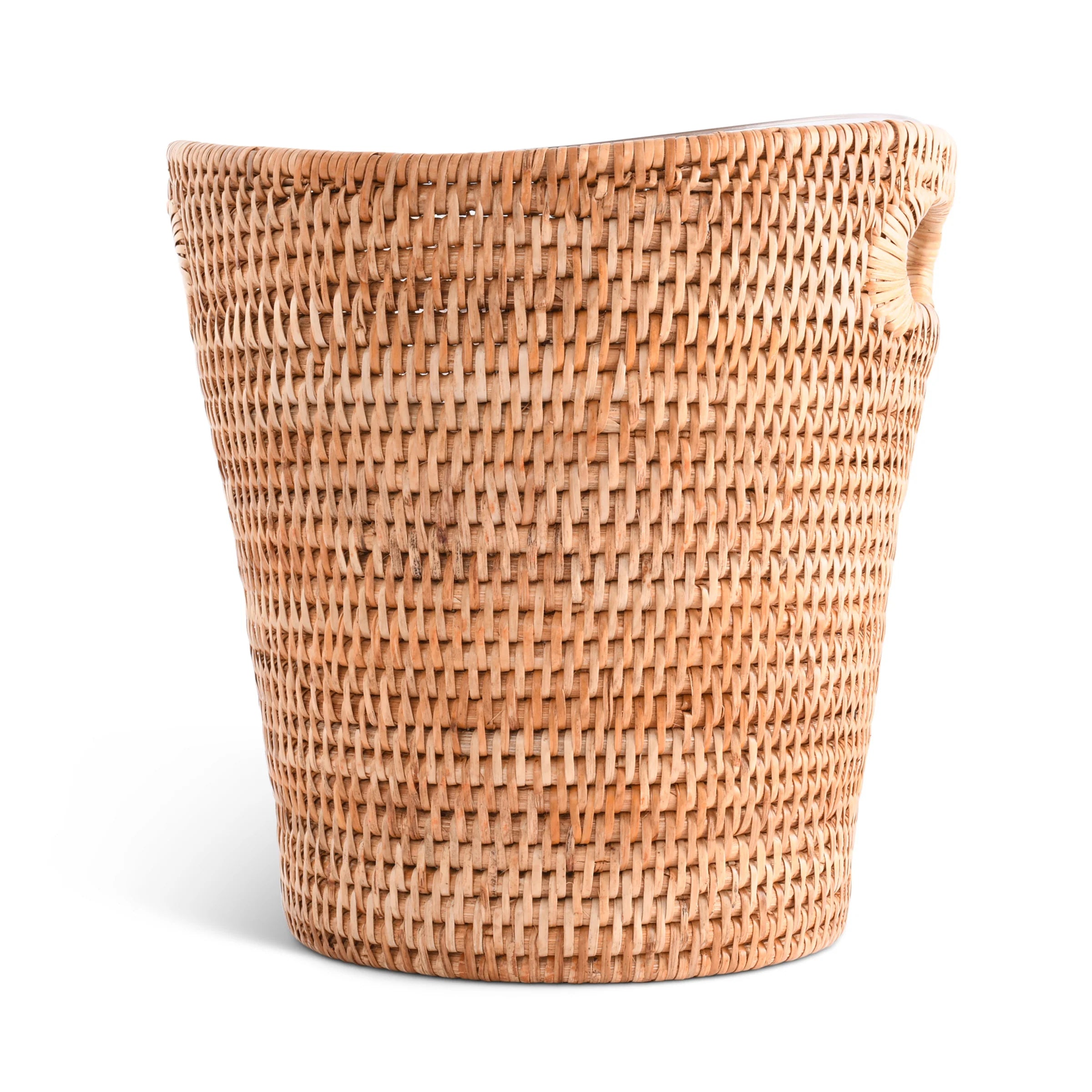 Hand Woven Wicker Rattan Champagne Bucket / Ice Bucket