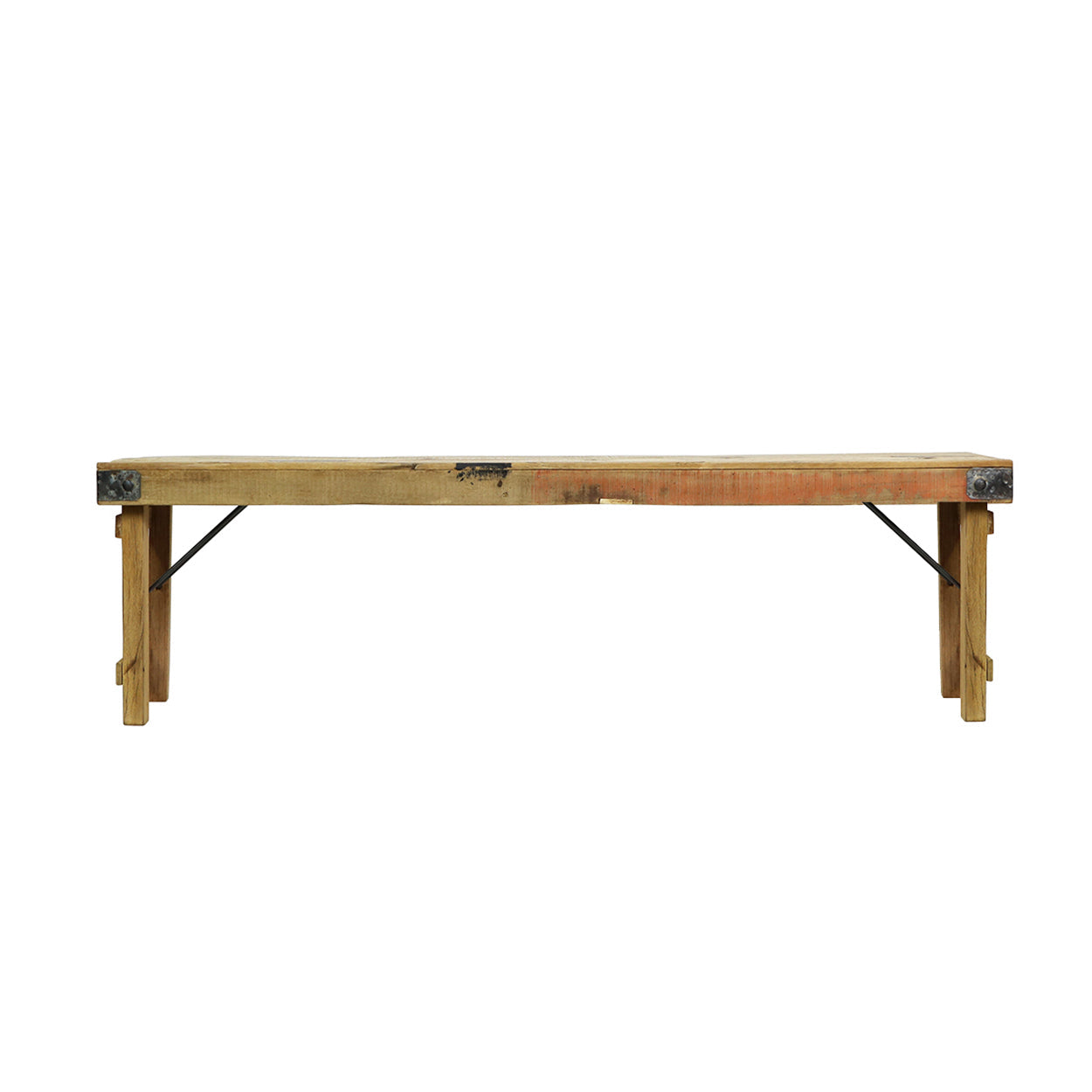 Bleached Wood Bench