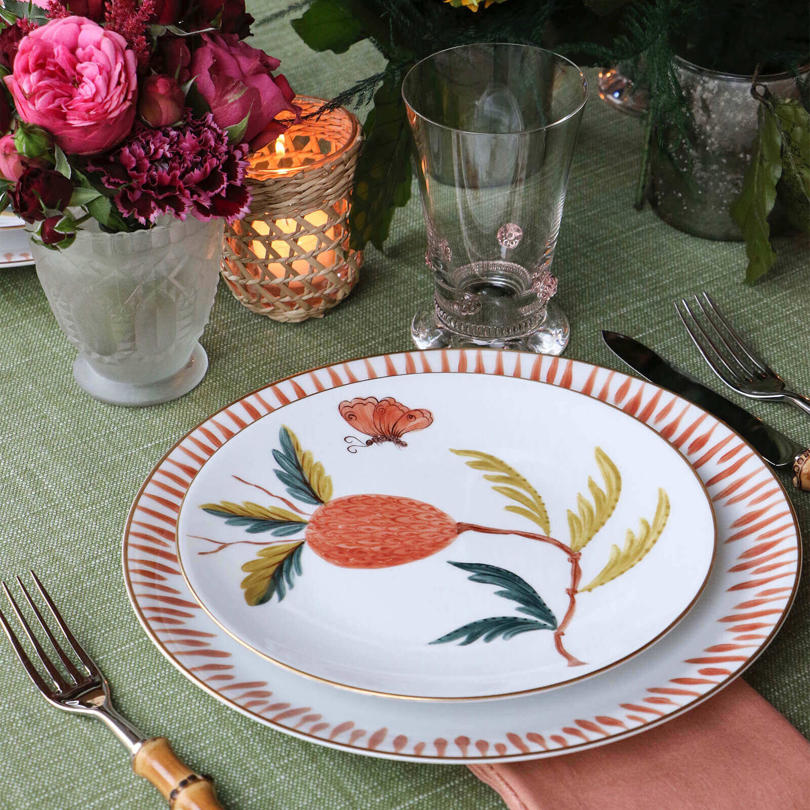 Marie Daâge Jardins de Shalimar Custom Dinnerware