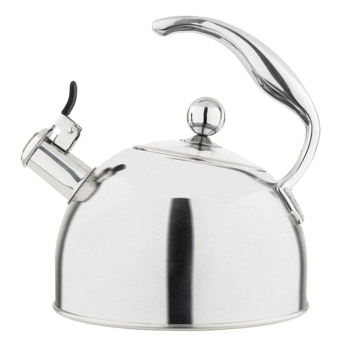 Viking 2.6 Quart Satin Finish Stainless Steel Whistling Kettle
