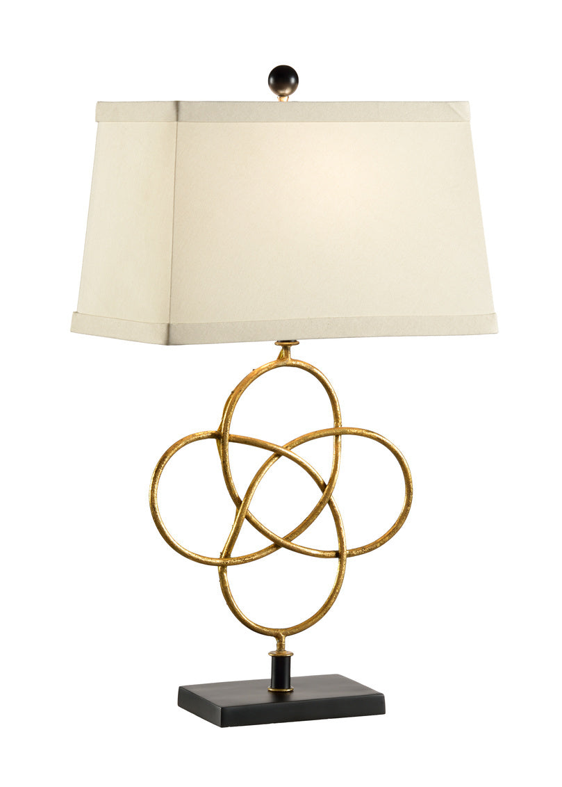 Loose Knot Lamp - Gold