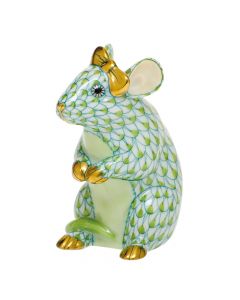 Mouse With Bow 2"l X 1.5"w X 2.5"h