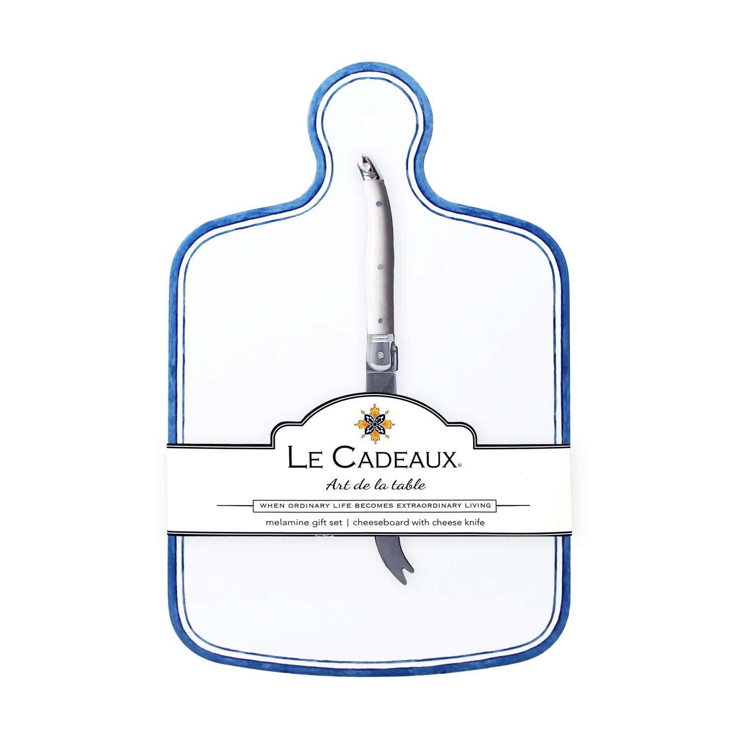 Cheeseboard - Melamine with Laguiole Cheese Knife